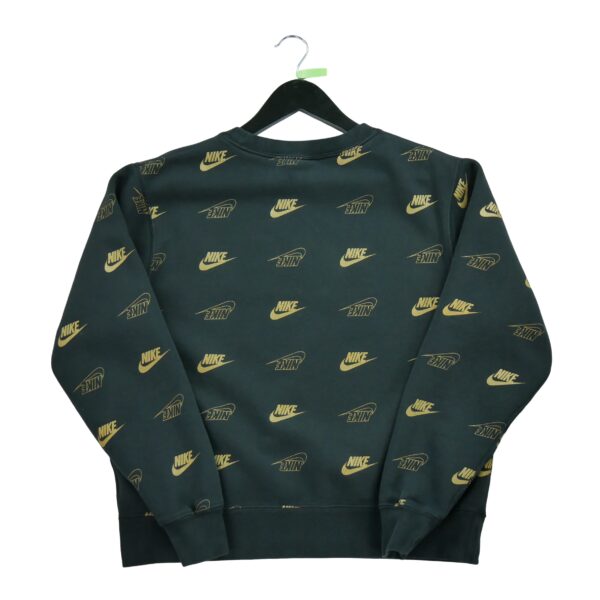 Sweat a capuche homme manches longues noir Nike Motif imprime Col Rond