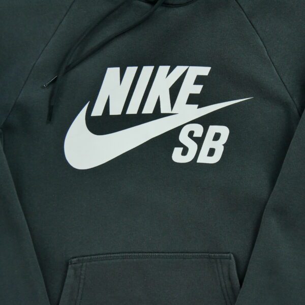 Sweat a capuche homme manches longues noir Nike Motif imprime Col Rond