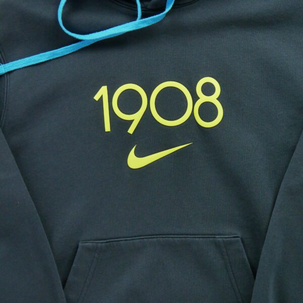 Sweat a capuche homme manches longues noir Nike Motif imprime Col Rond Equipe AC Milan
