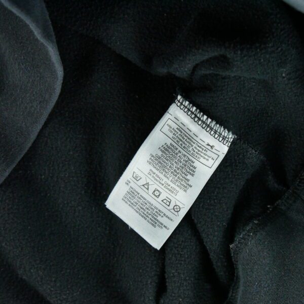 Sweat a capuche homme manches longues noir Reebok Motif imprime Col Rond