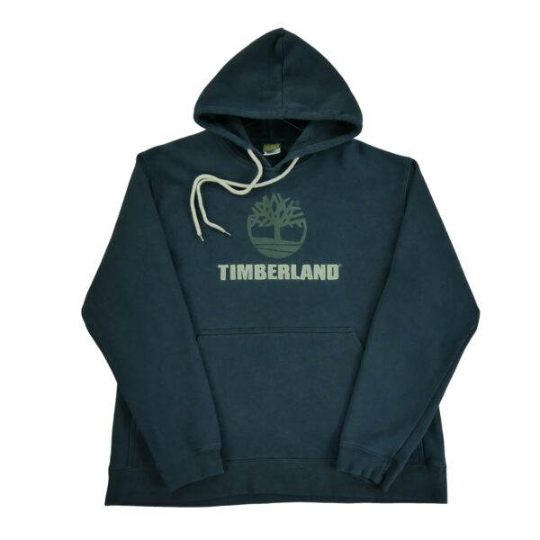 Sweat a capuche homme manches longues noir Timberland Col Rond
