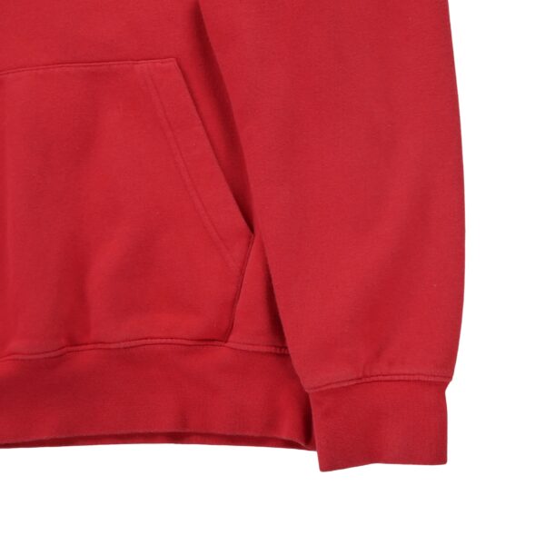 Sweat a capuche homme manches longues rouge Nike Col Rond
