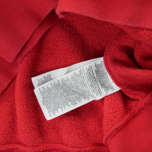 Sweat a capuche homme manches longues rouge Nike Col Rond