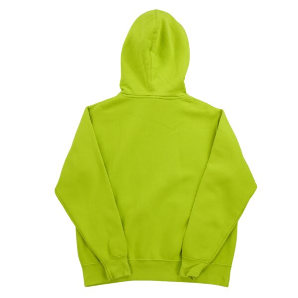 Sweat a capuche homme manches longues vert fluo Nike Col Rond