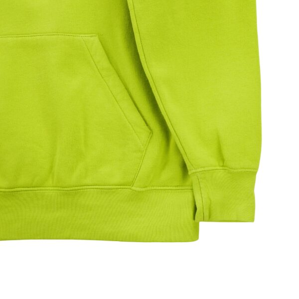 Sweat a capuche homme manches longues vert fluo Nike Col Rond