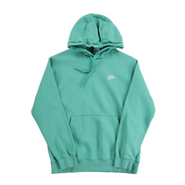 Sweat a capuche homme manches longues vert Nike Col Rond