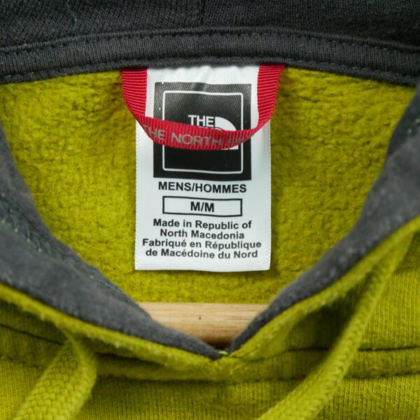 Sweat a capuche homme manches longues vert The North Face Motif imprime Col Rond
