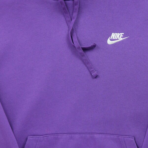 Sweat a capuche homme manches longues violet Nike Col Rond