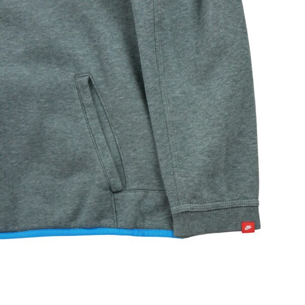Sweat enfant manches longues gris Nike Motif imprime Col Rond
