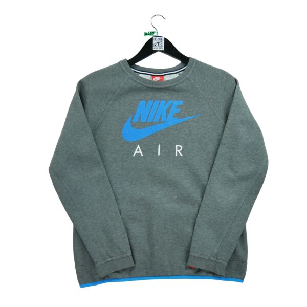Sweat enfant manches longues gris Nike Motif imprime Col Rond