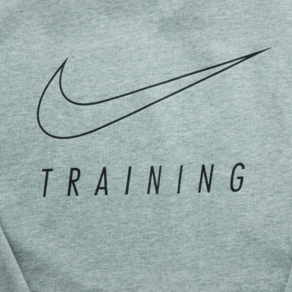 Sweat femme manches longues gris Nike Motif imprime Col Rond