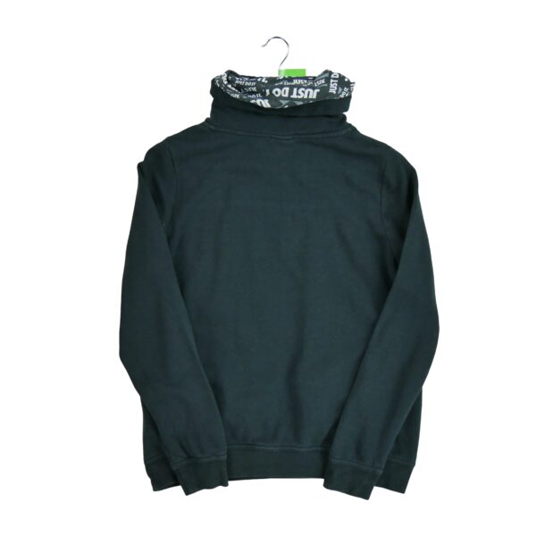 Sweat femme manches longues noir Nike Motif imprime Col Montant