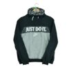 Sweat femme manches longues noir Nike Motif imprime Col Montant