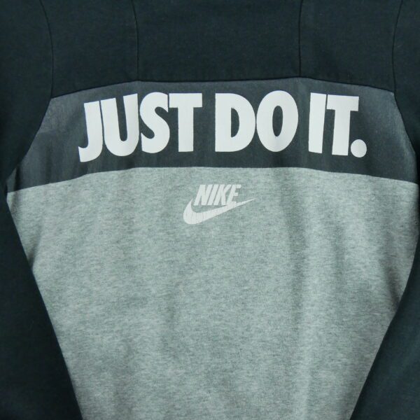 Sweat femme manches longues noir Nike Motif imprime Col Montant