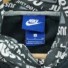 Sweat femme manches longues noir Nike Motif imprime Col Montant
