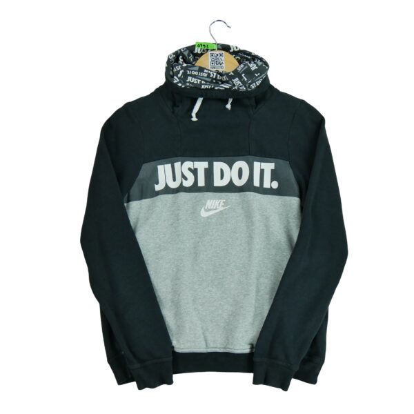 Sweat femme manches longues noir Nike Motif imprime Col Montant