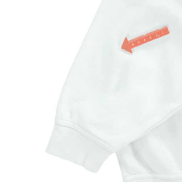 Sweat homme manches longues blanc Nike Col Rond