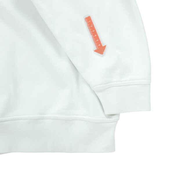 Sweat homme manches longues blanc Nike Col Rond