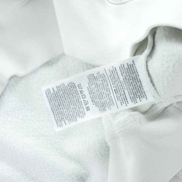 Sweat homme manches longues blanc Nike Col Rond