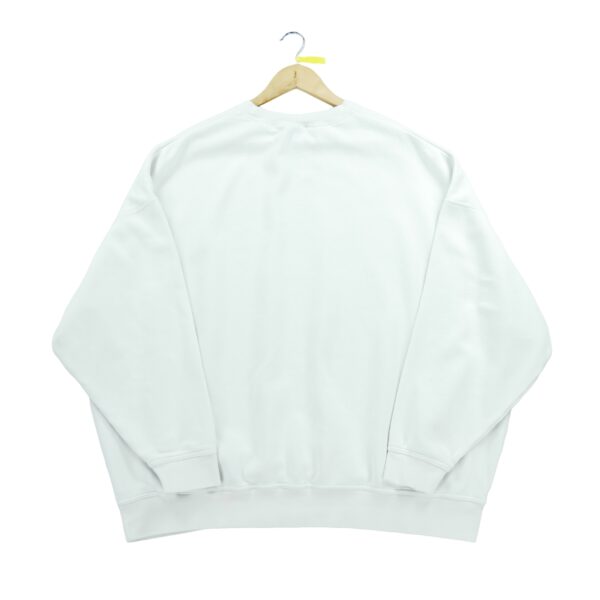 Sweat homme manches longues blanc Nike Col Rond