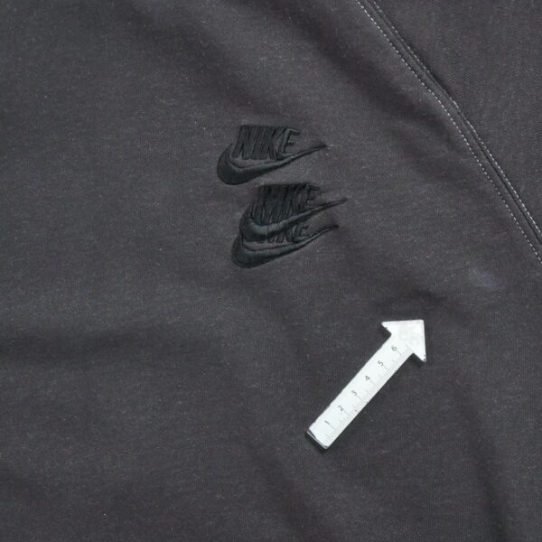 Sweat homme manches longues bordeaux Nike Motif chine Col Rond