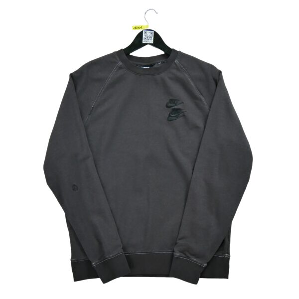Sweat homme manches longues bordeaux Nike Motif chine Col Rond