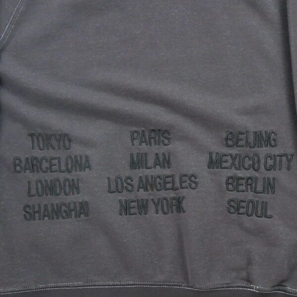Sweat homme manches longues bordeaux Nike Motif chine Col Rond
