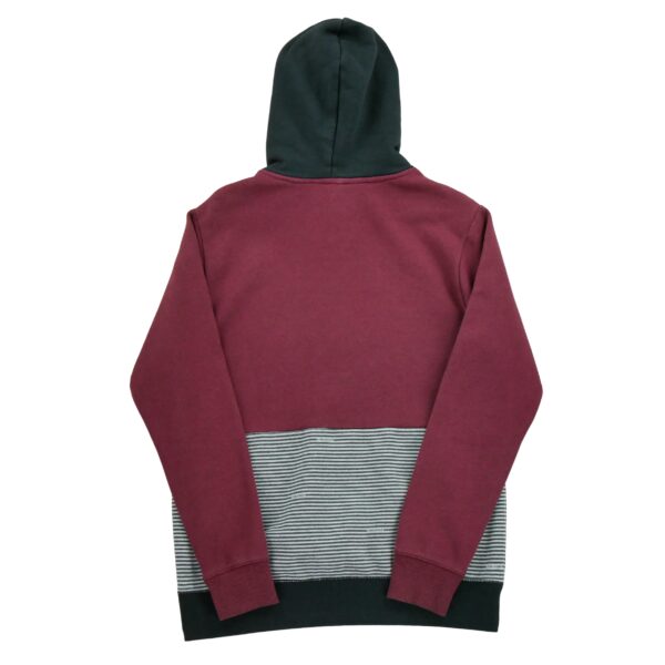 Sweat homme manches longues bordeaux Volcom Motif chine Col Rond