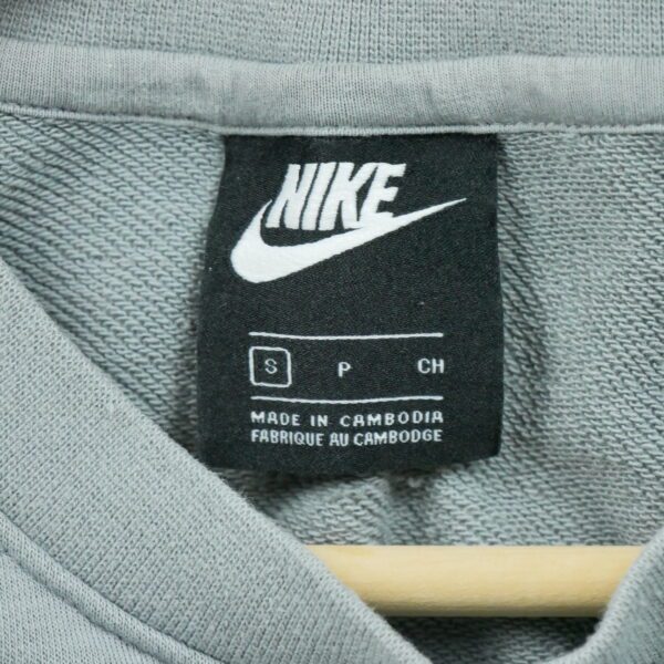 Sweat homme manches longues gris Nike Col Rond