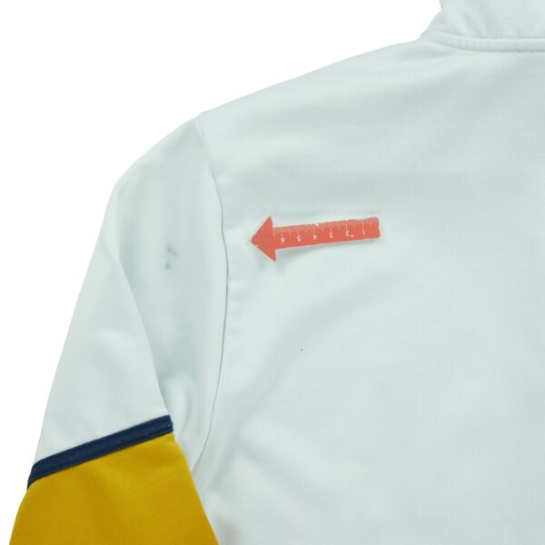 Sweat homme manches longues jaune New Balance Col Montant