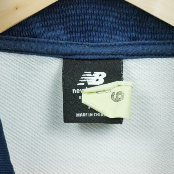 Sweat homme manches longues jaune New Balance Col Montant