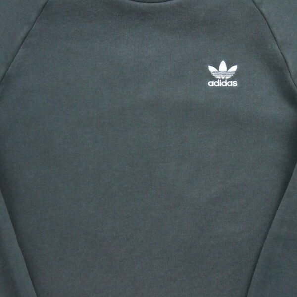 Sweat homme manches longues noir Adidas Col Rond