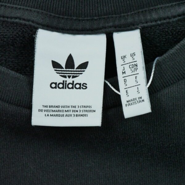 Sweat homme manches longues noir Adidas Col Rond