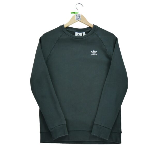 Sweat homme manches longues noir Adidas Col Rond