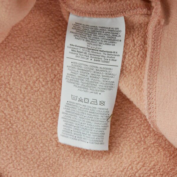 Sweat homme manches longues orange Nike Col Rond