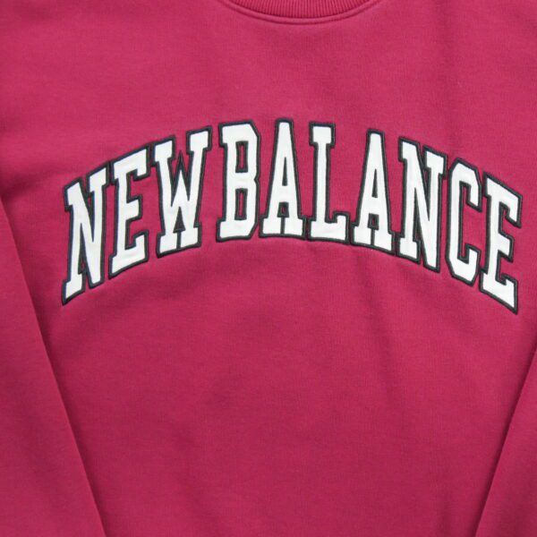 Sweat homme manches longues rouge New Balance Col Rond