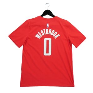 T shirt manches courtes enfant rouge Nike Motif imprime Col Rond