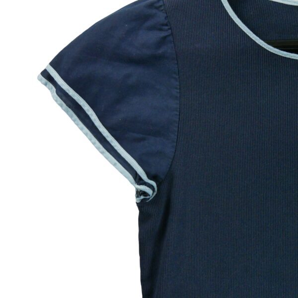 T shirt manches courtes femme marine Polo Ralph Lauren Col Rond