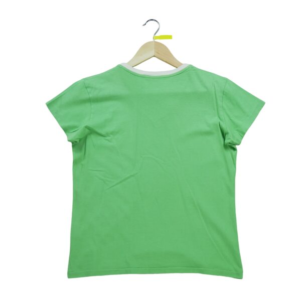 T shirt manches courtes femme vert Polo Ralph Lauren Col V