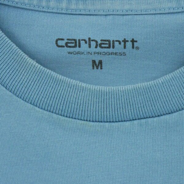 T shirt manches courtes homme bleu Carhartt Col Rond
