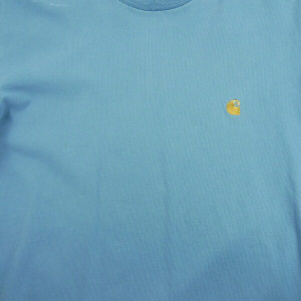 T shirt manches courtes homme bleu Carhartt Col Rond