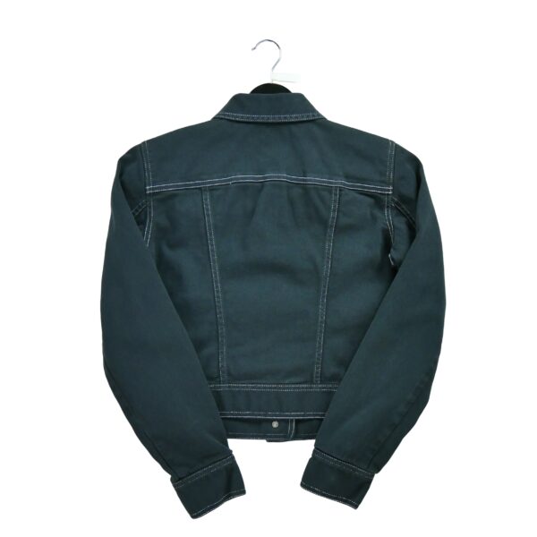 Veste en jean femme manches longues marine Polo Ralph Lauren Col Harrington
