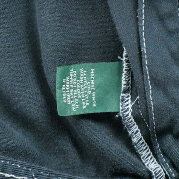 Veste en jean femme manches longues marine Polo Ralph Lauren Col Harrington