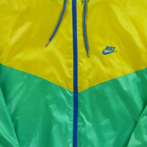 Veste legeres homme manches longues vert Nike Col Montant