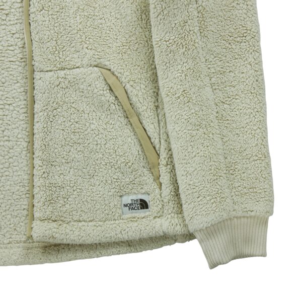 Veste polaires femme manches longues beige The North Face Col Montant
