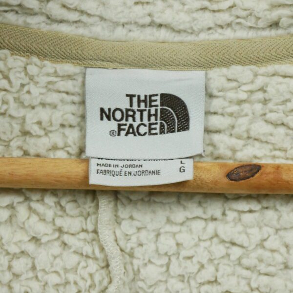 Veste polaires femme manches longues beige The North Face Col Montant