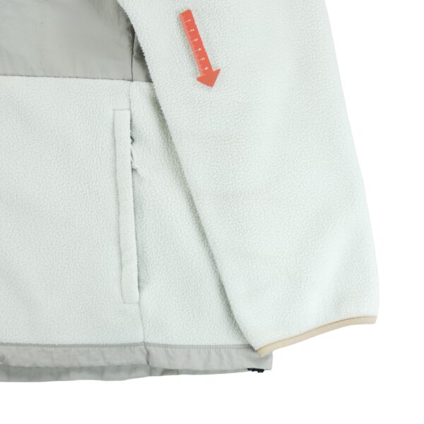 Veste polaires femme manches longues beige The North Face Col Montant