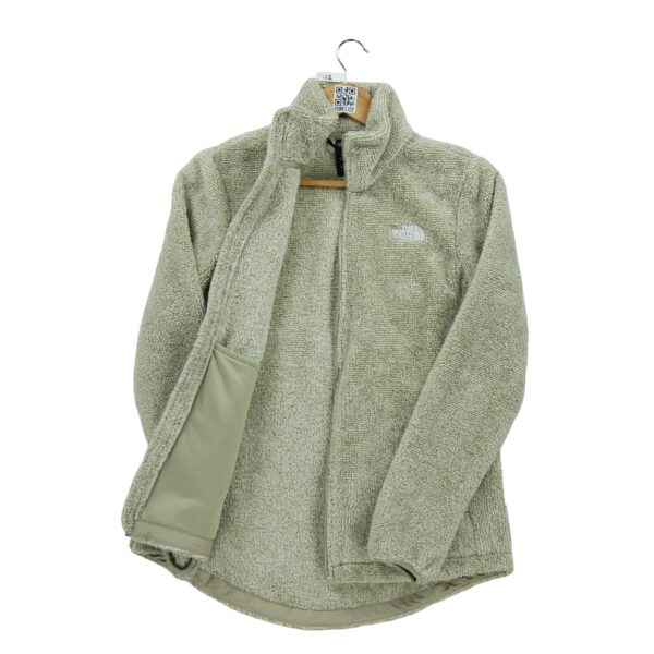 Veste polaires femme manches longues beige The North Face Motif chine Col Montant