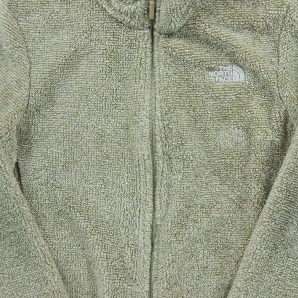Veste polaires femme manches longues beige The North Face Motif chine Col Montant