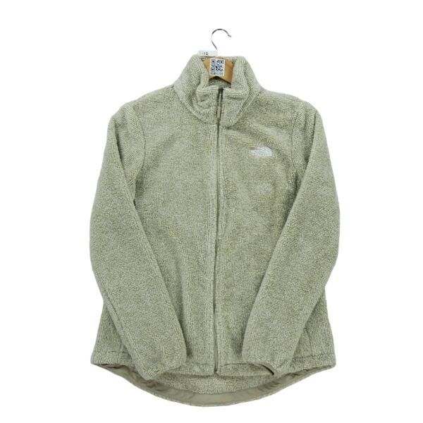 Veste polaires femme manches longues beige The North Face Motif chine Col Montant